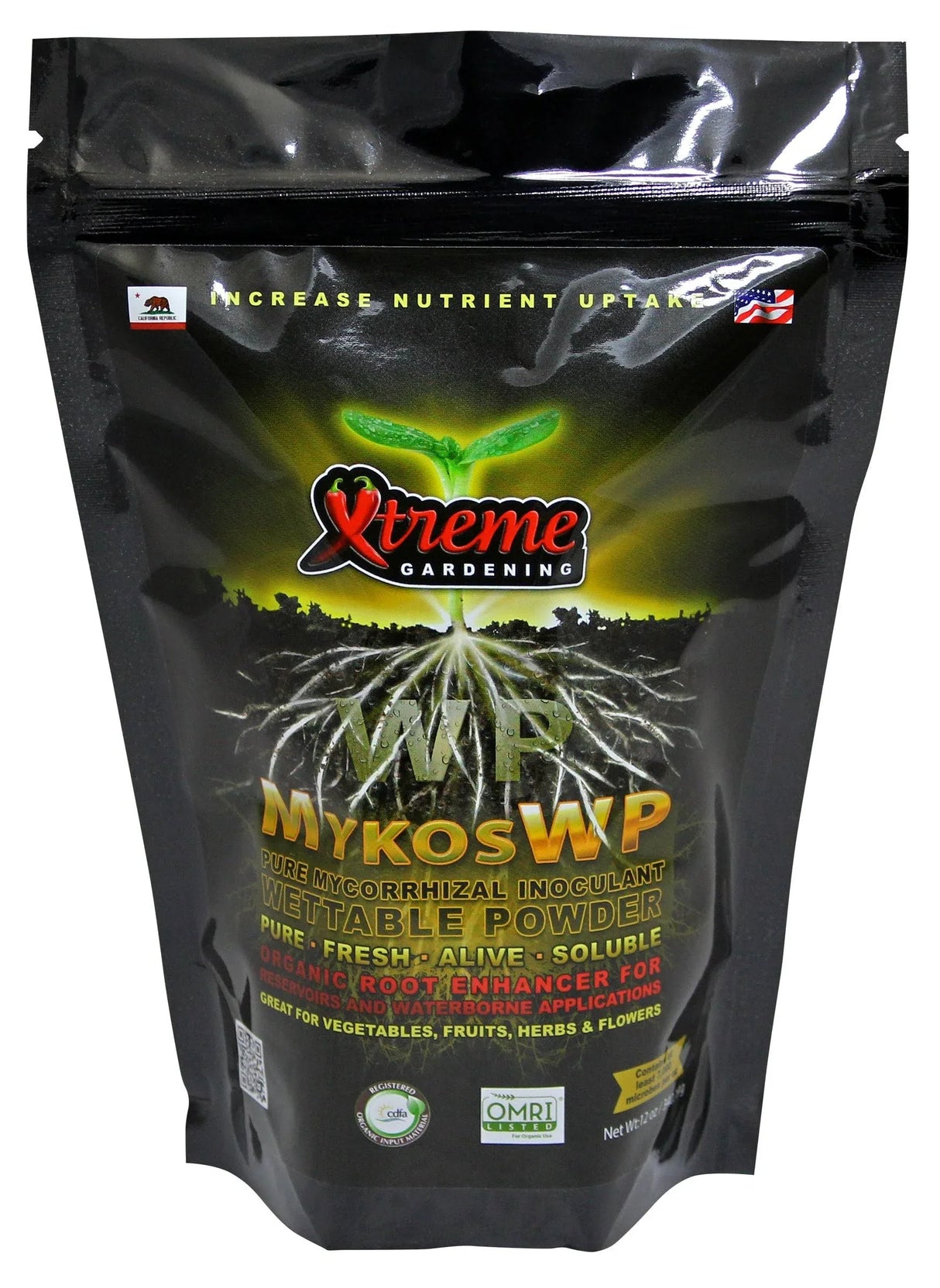 Xtreme Gardening Mykos WP 12 Ounce