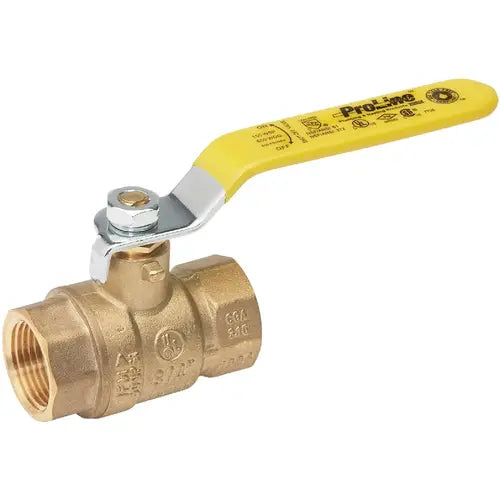 PROLINE 3/4" Brass Ball Valve