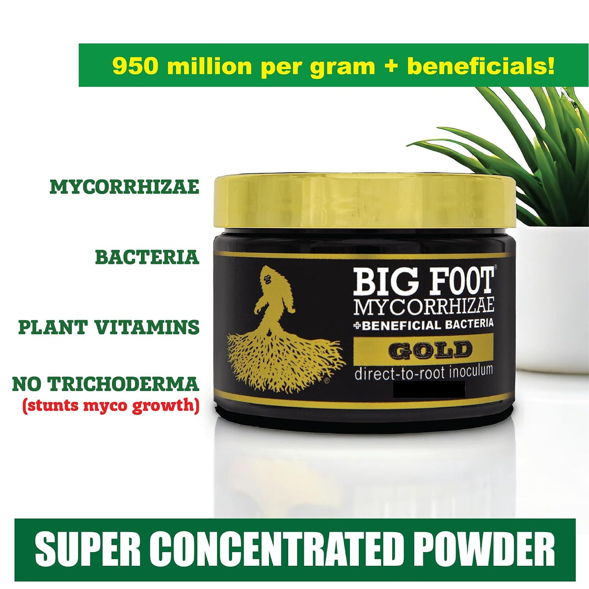 Big Foot Mycorrhizae Gold - 4 oz