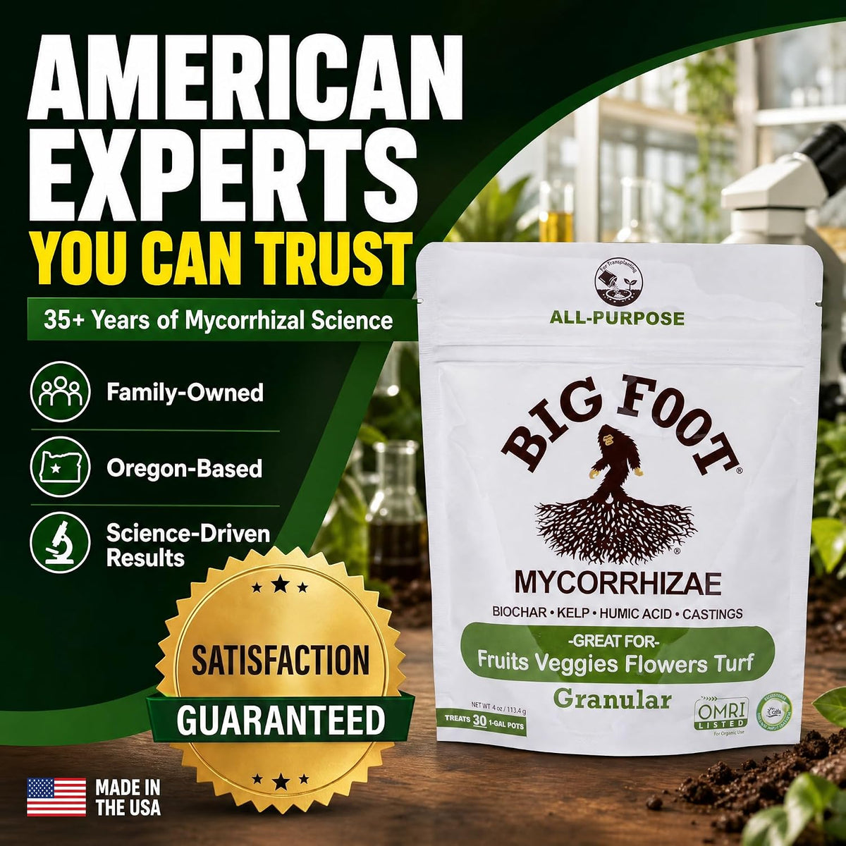 Big Foot Mycorrhizae Granular - 10 lb