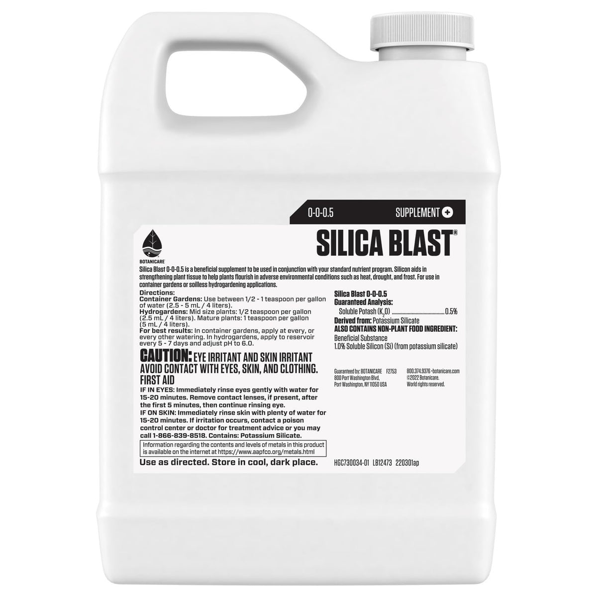 Botanicare Silica Blast - 1 Gal