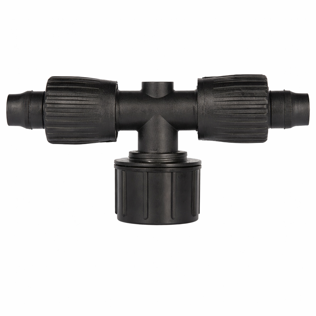 PL-80 Tee FHT Swivel 3/4" Power Loc