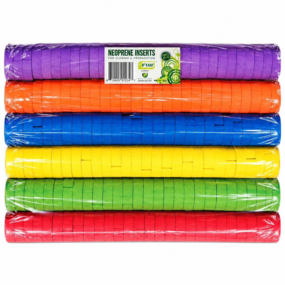 Grow1 Neoprene Insert Multicolor 2” (192/Pack)