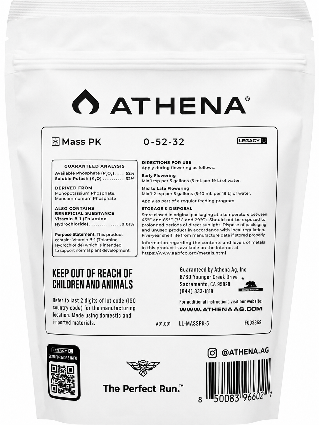 Athena Mass PK 5#