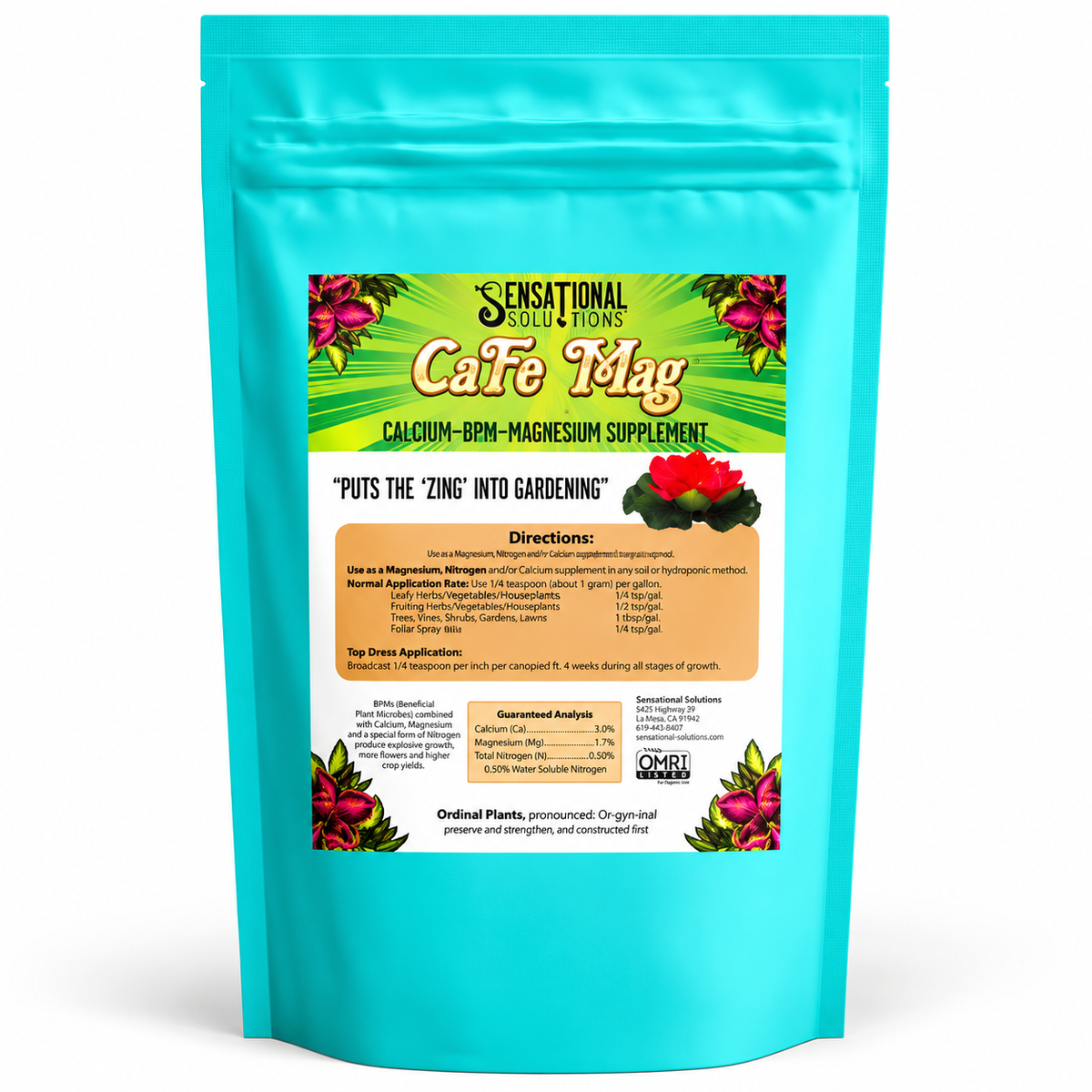 Sensational Solutions CaFe Mag Micronized - 5 lb