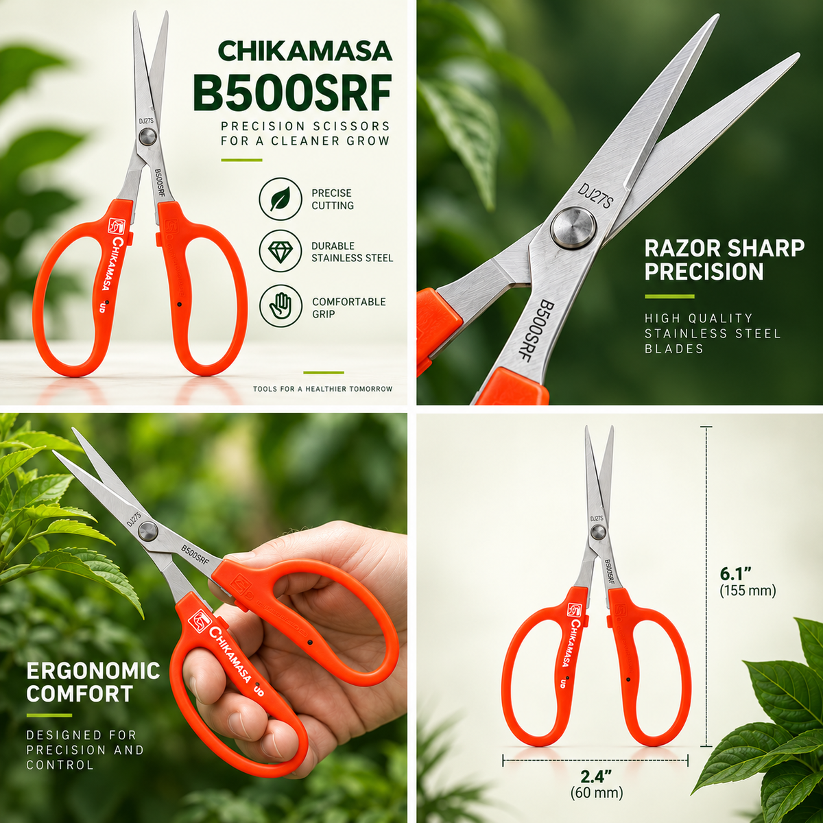 Chikamasa B-500SRF Curved Fluorine