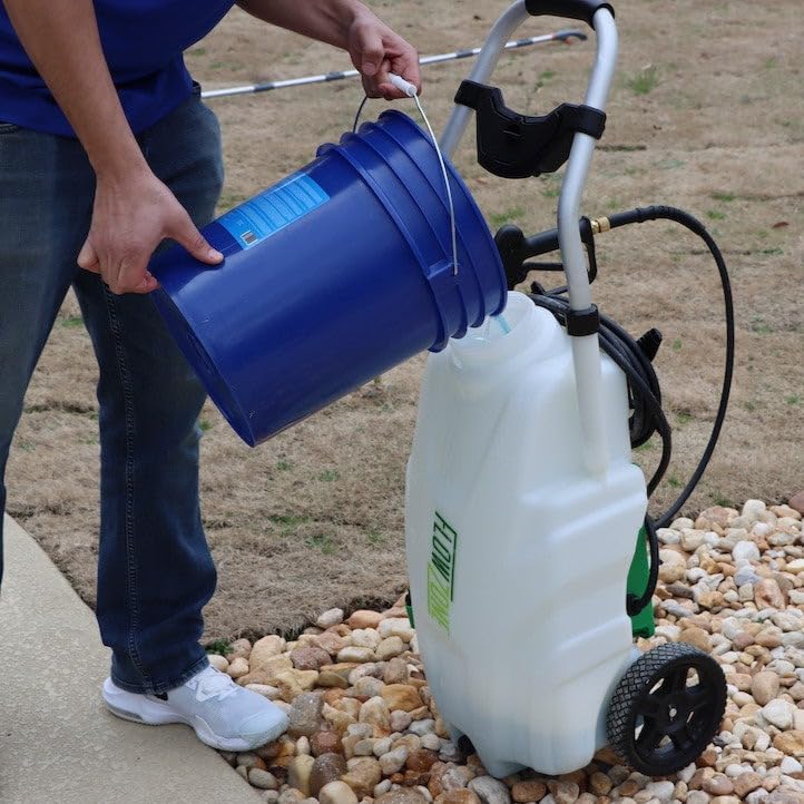 FlowZone Monsoon 2.5V 9 Gallon (Variable Speed) Rolling Sprayer