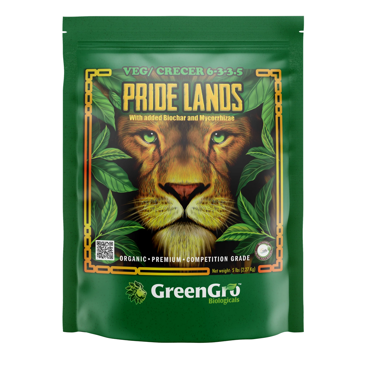 GreenGro Pride Lands Veg - 5 lb