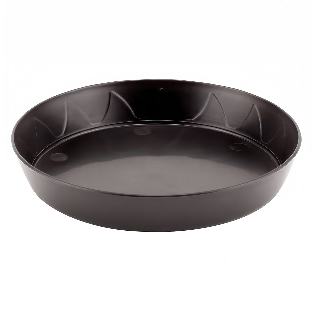Gro Pro Heavy Duty Black Saucer - 6"