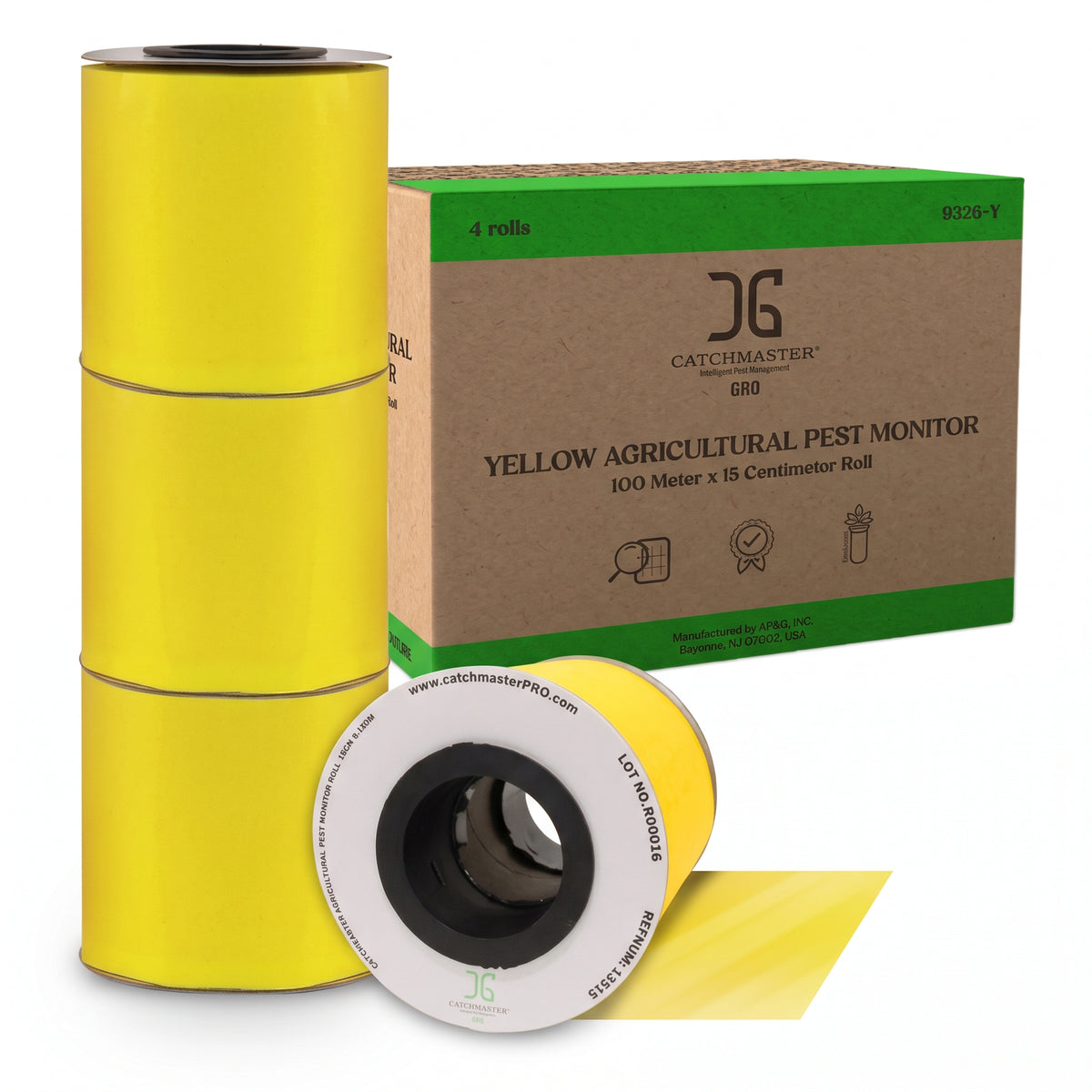 Catch Master Yellow Sticky Roll 6" x 328'