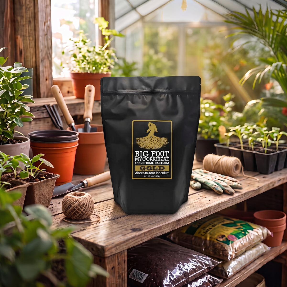 Big Foot Mycorrhizae Gold - 5 lb