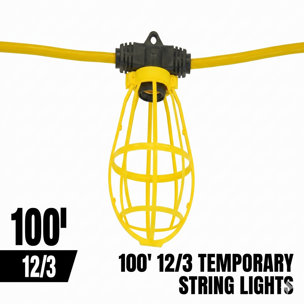 Southwire 100' Temporary String Light 12/3