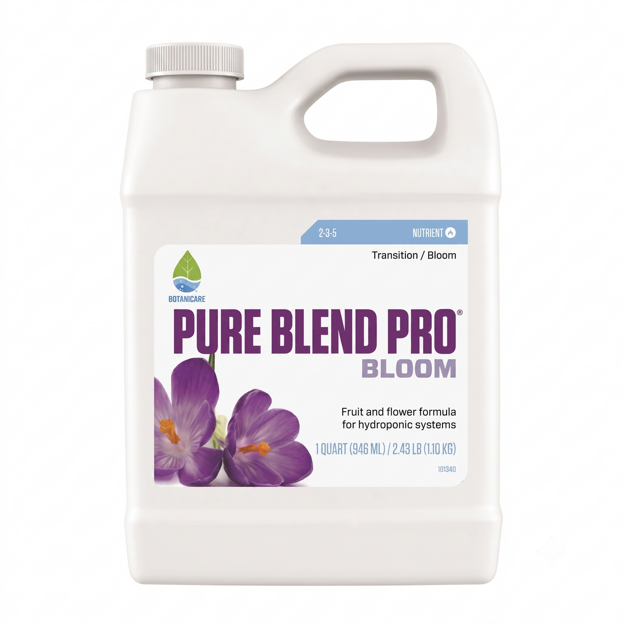 Botanicare Pure Blend Pro Bloom Quart (2-3-5)