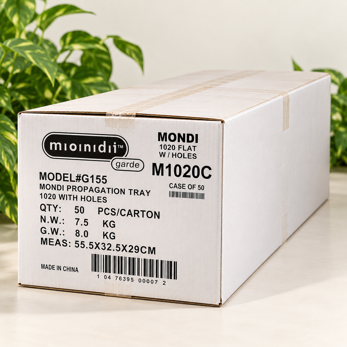 Mondi Propagation Tray with Holes, 10" x 20" - Case of 50