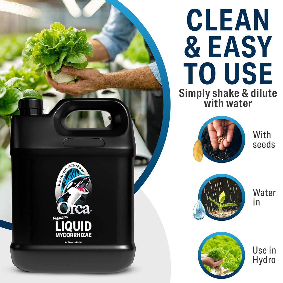 Orca Liquid Mycorrhizae - 1 Gal