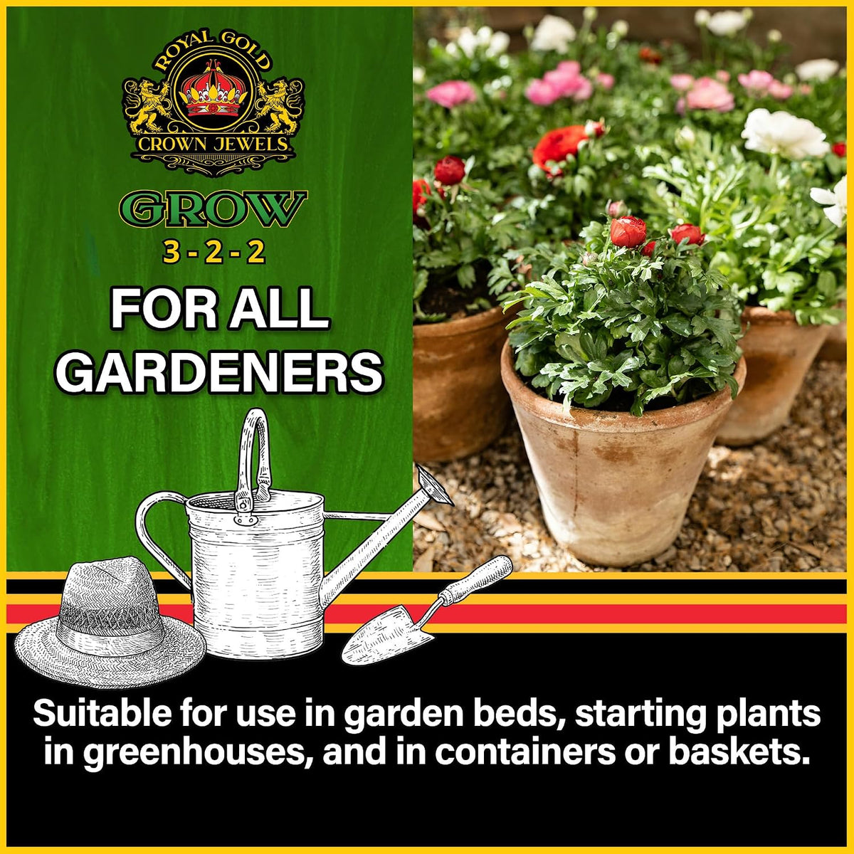 Royal Gold Crown Jewels Grow (3-2-2) - 5 lb