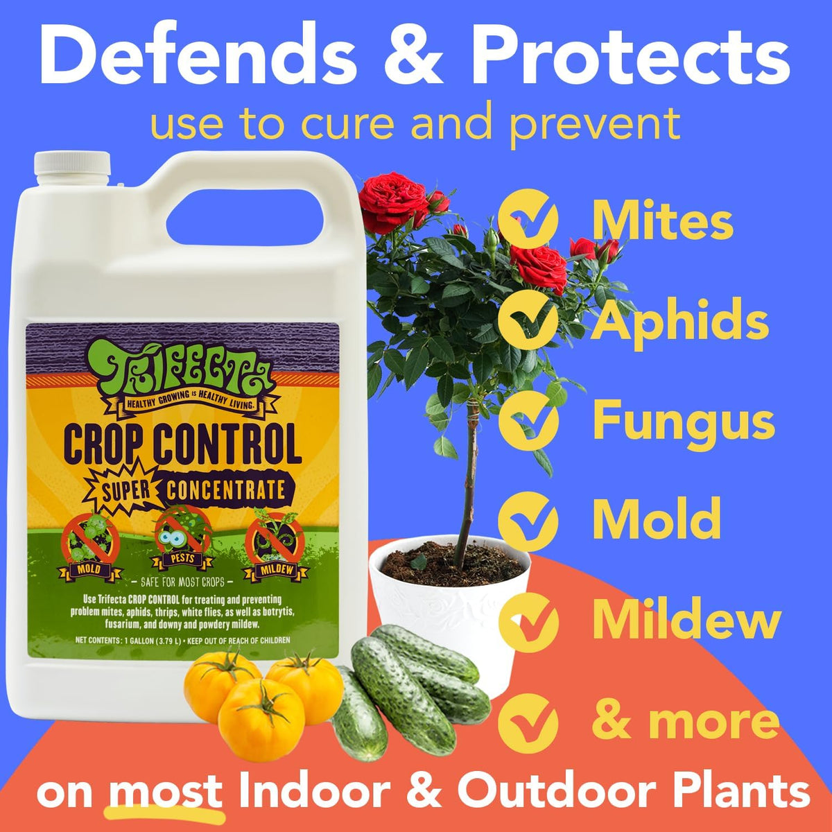 Trifecta Crop Control Super Concentrate - 32 fl oz