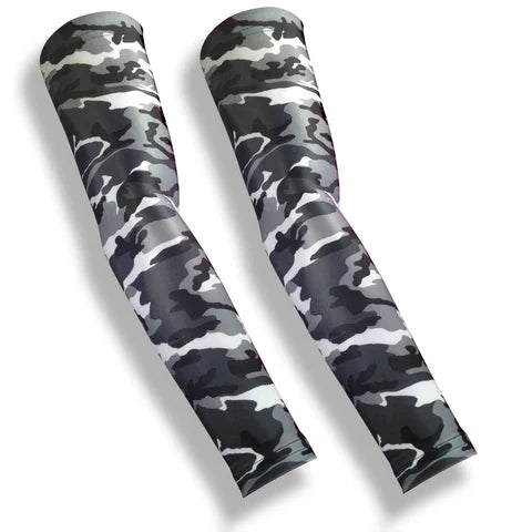 Farmer's Defense Protection Sleeves - Gray Camo (L/XL)