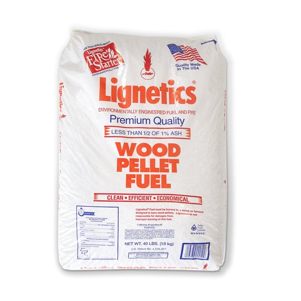 Lignetics FG10 Wood Fuel Pellets 40 Pound
