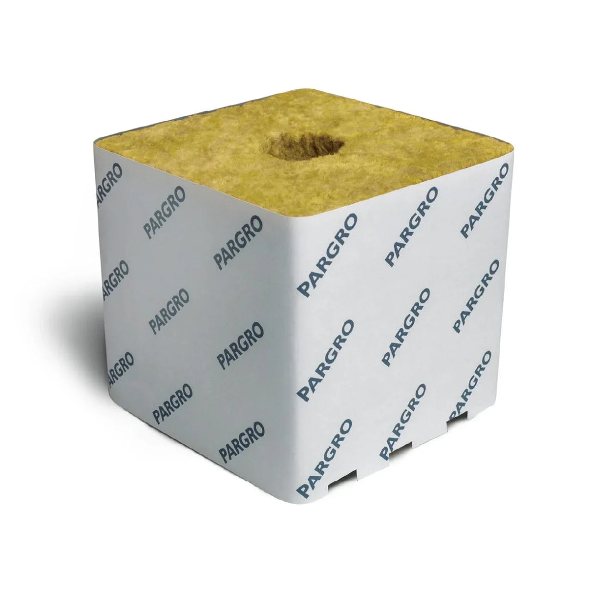 Grodan Pargro QD Biggie Block with Hole, 6″ x 6″ x 6″ – Case of 64
