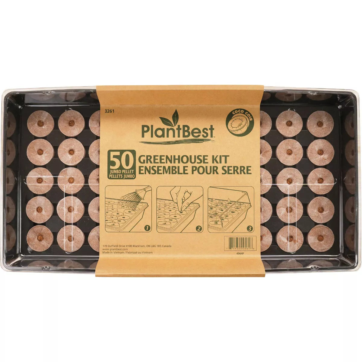 PlantBest Greenhouse Kit 50pcs 42mm