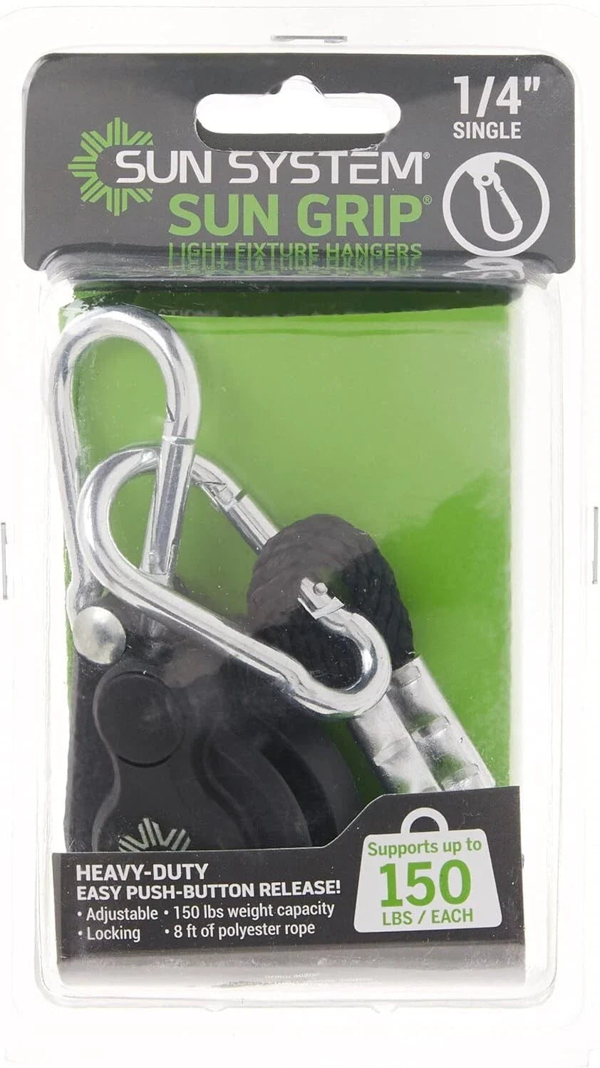 Sun Grip Heavy Duty Light Hanger 1/4" (single)