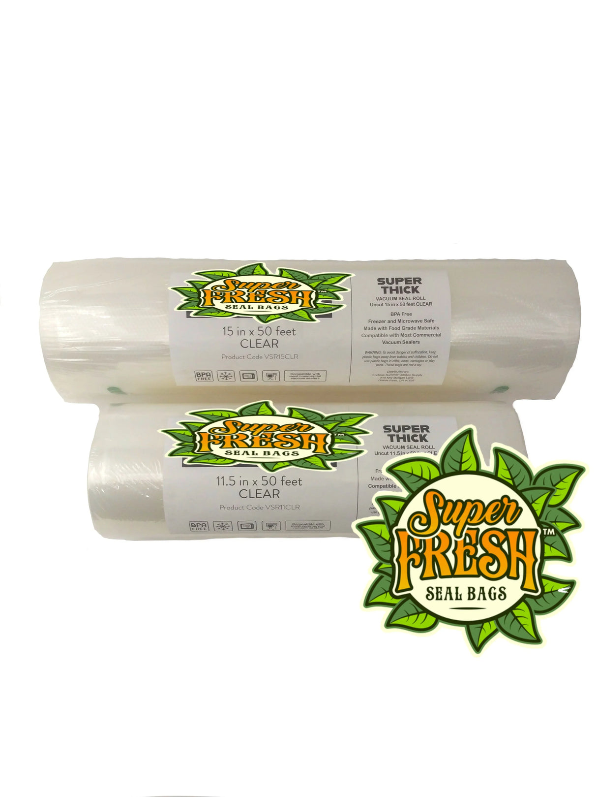 Super Fresh 11.5" Clear Roll
