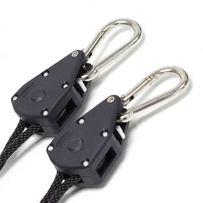 Rope Ratcheting Light Hangers 1/8in (2pcs per pack, Commercial Packaging)