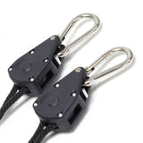 Rope Ratcheting Light Hangers 1/8in (2pcs per pack, Commercial Packaging)