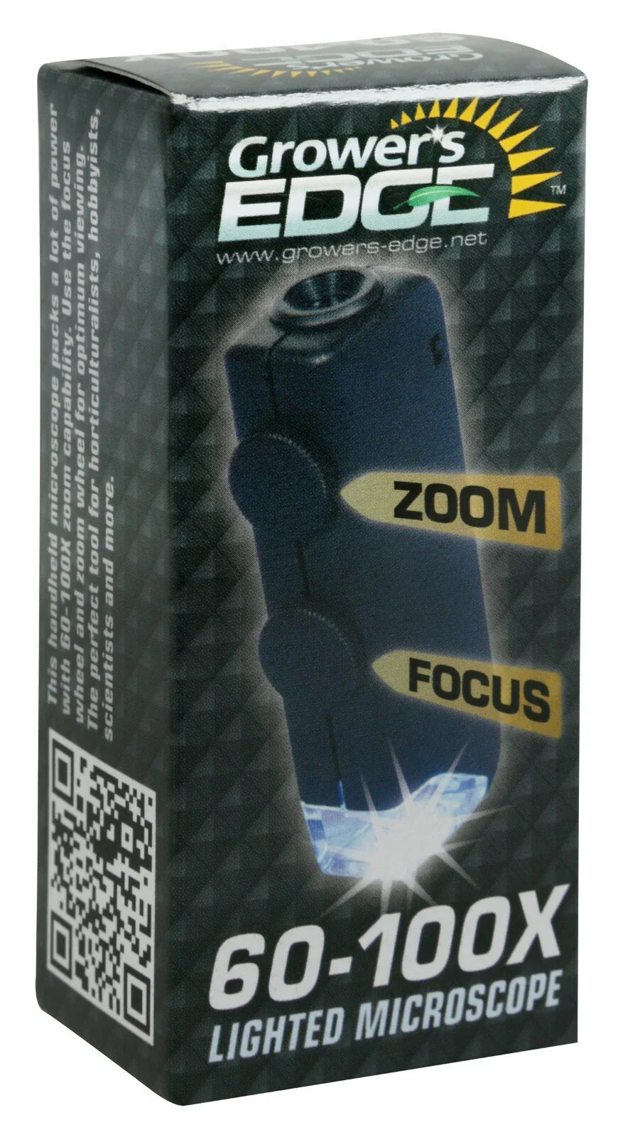 Grower's Edge 60X-100X Lighted Microscope