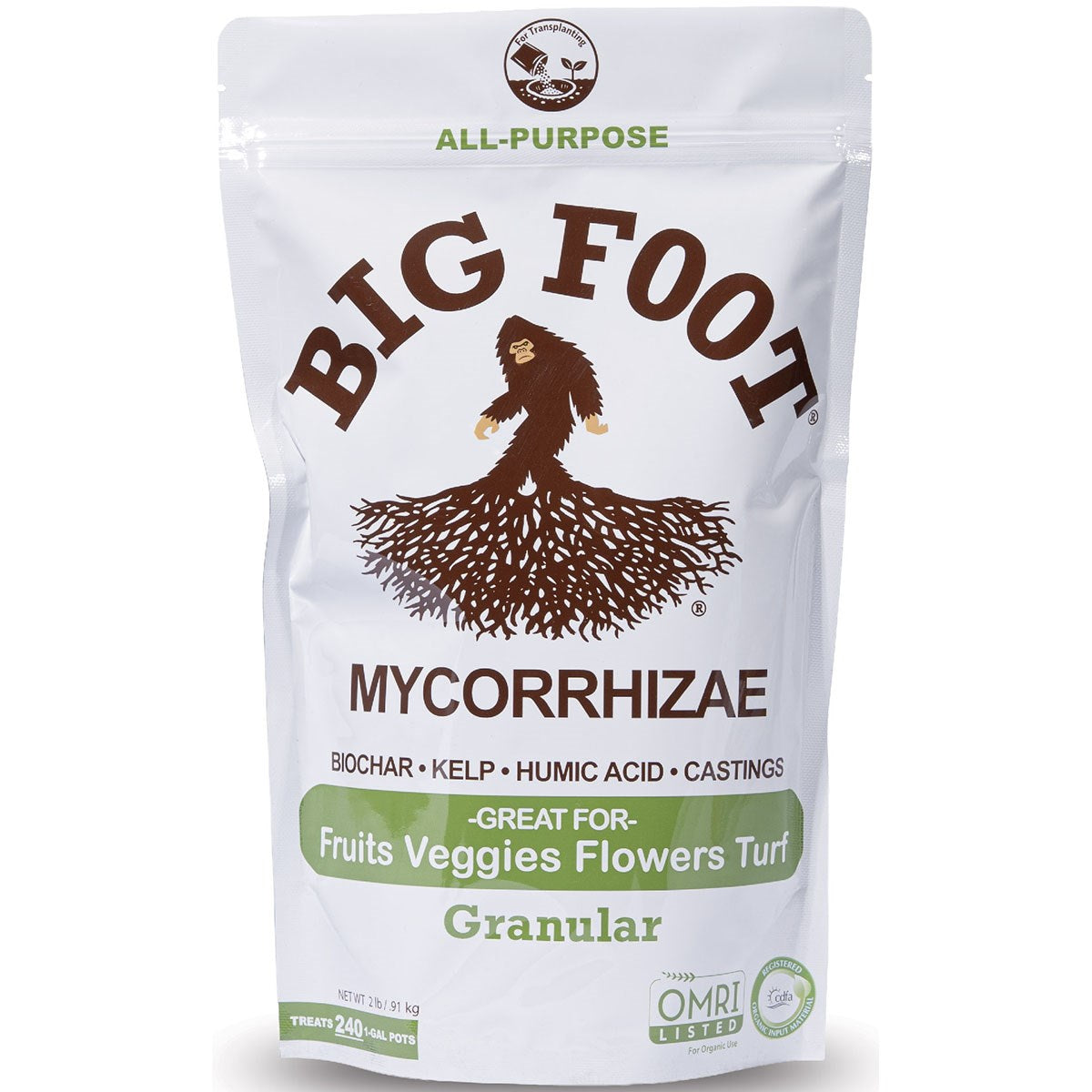Big Foot Mycorrhizae Granular - 2 lb
