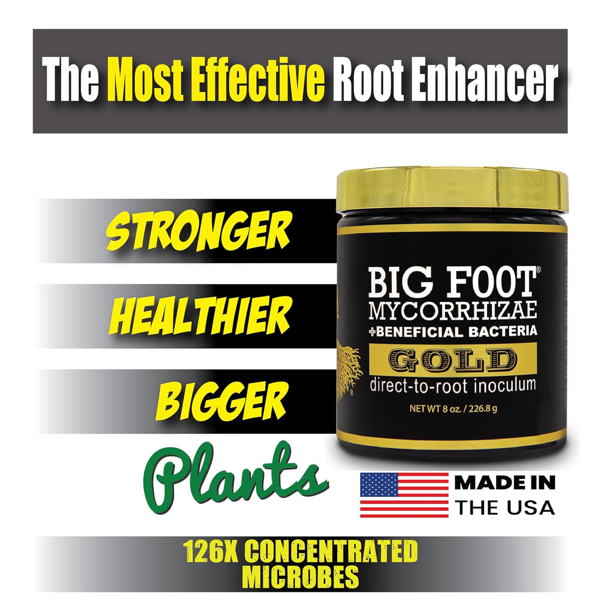 Big Foot Mycorrhizae Gold - 4 oz