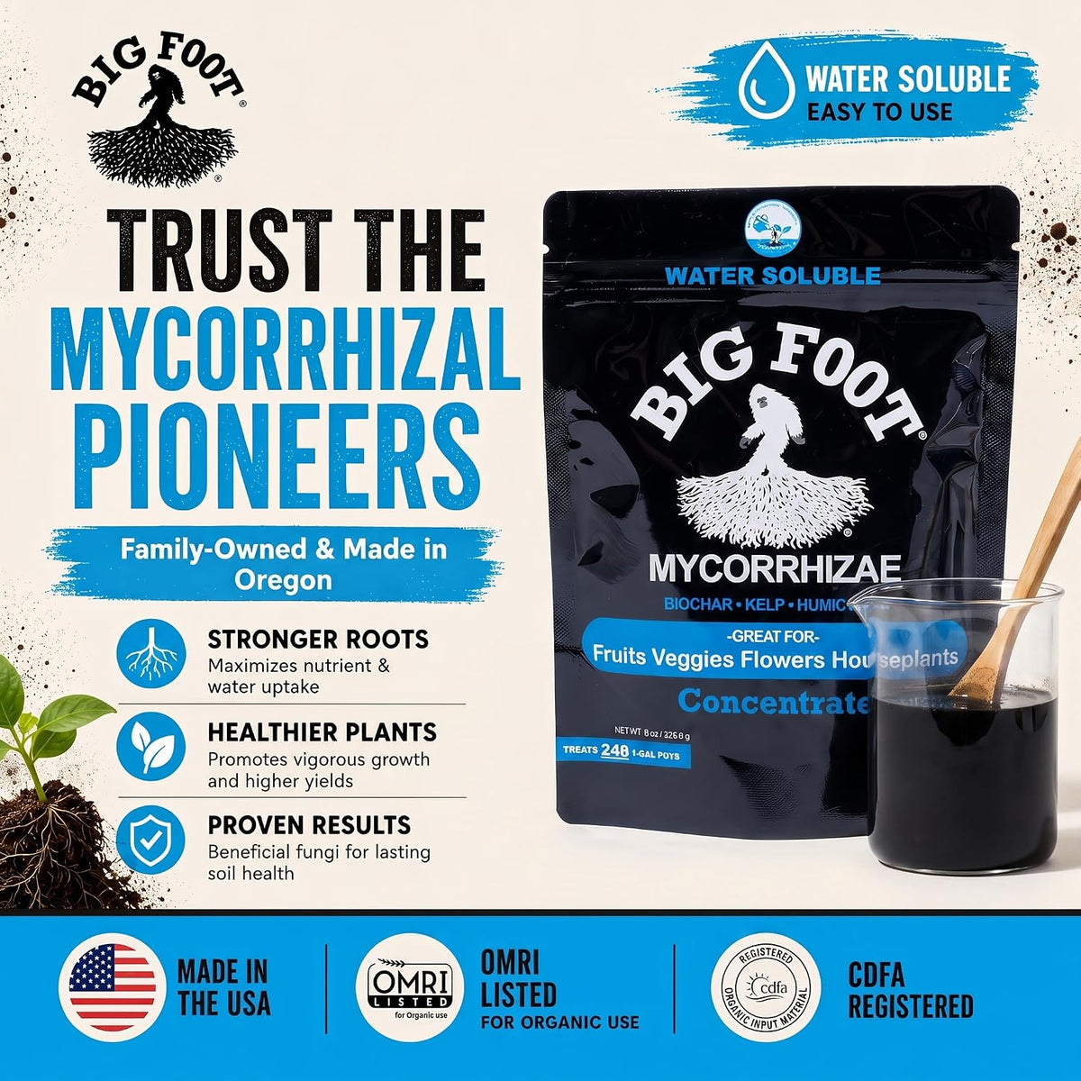 Big Foot Mycorrhizae Concentrate - 32 oz