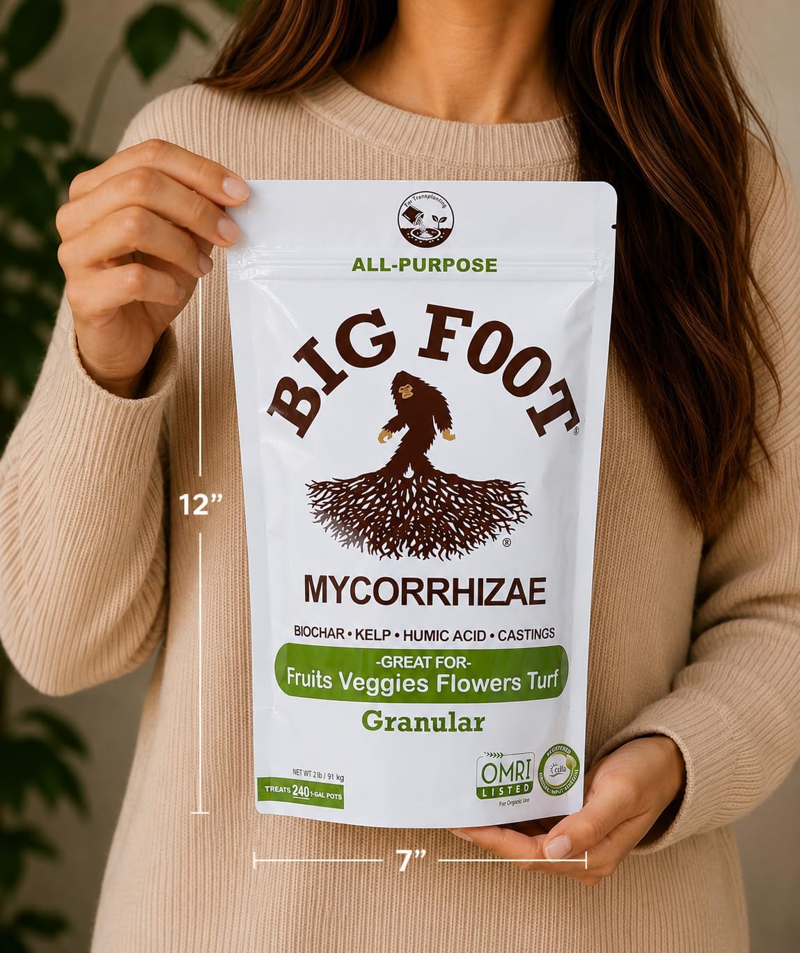 Big Foot Mycorrhizae Granular - 2 lb