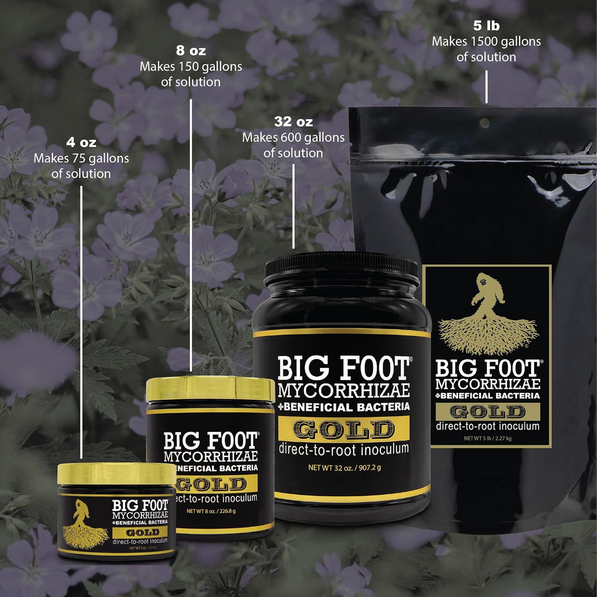 Big Foot Mycorrhizae Gold - 4 oz
