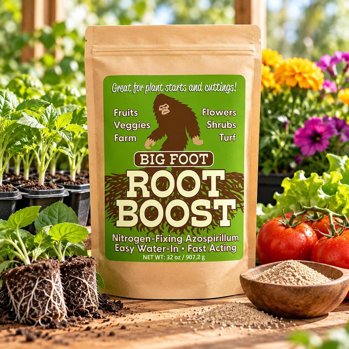 Big Foot Root Boost Azos Root Innoculant - 32 oz