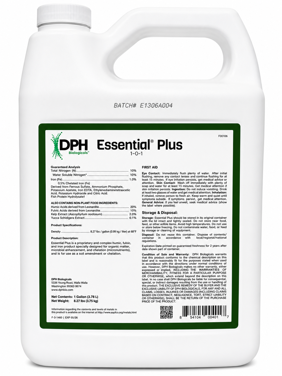 Essential Plus Gallon