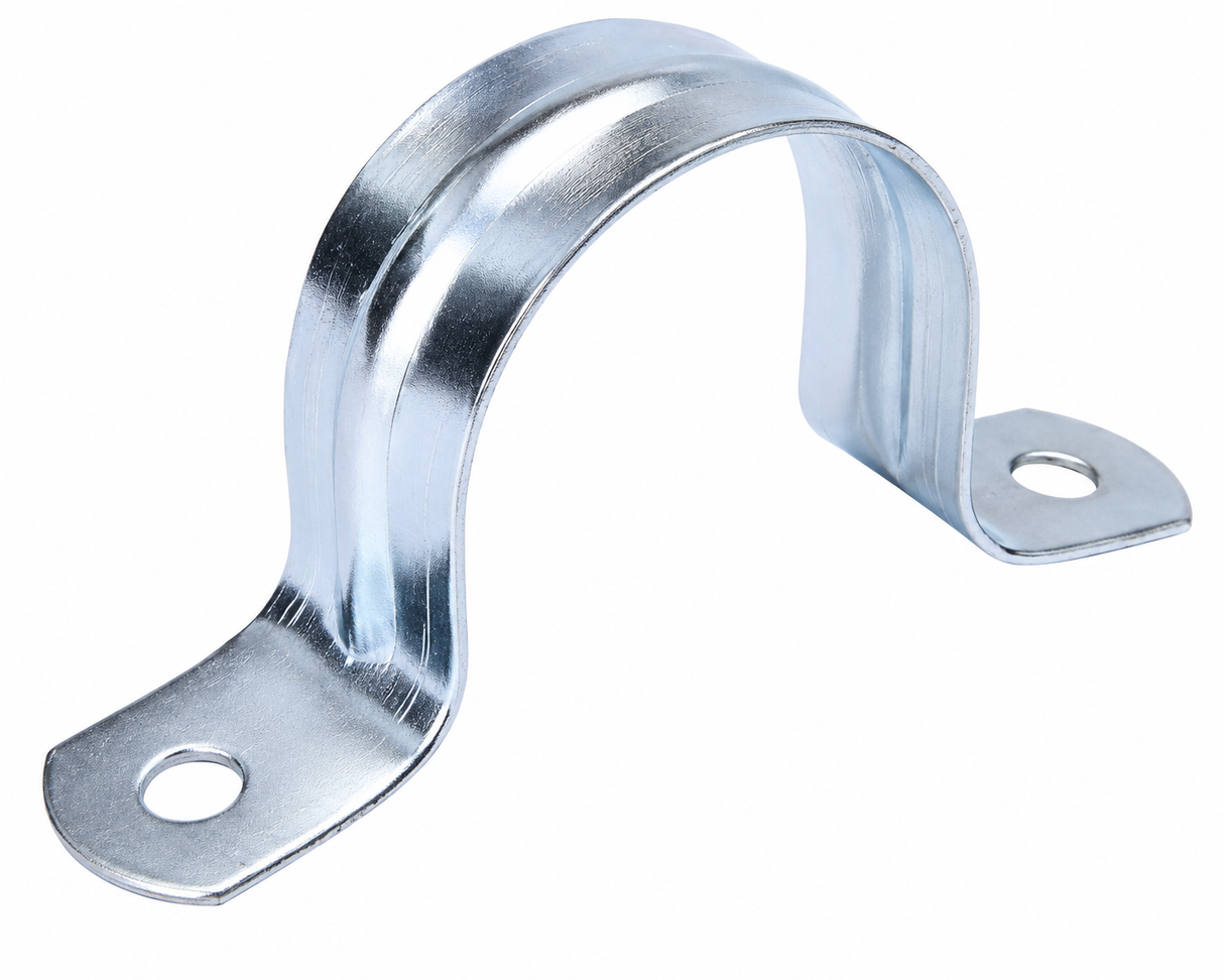 1" Pipe Strap Galvanized INDIVIDUAL