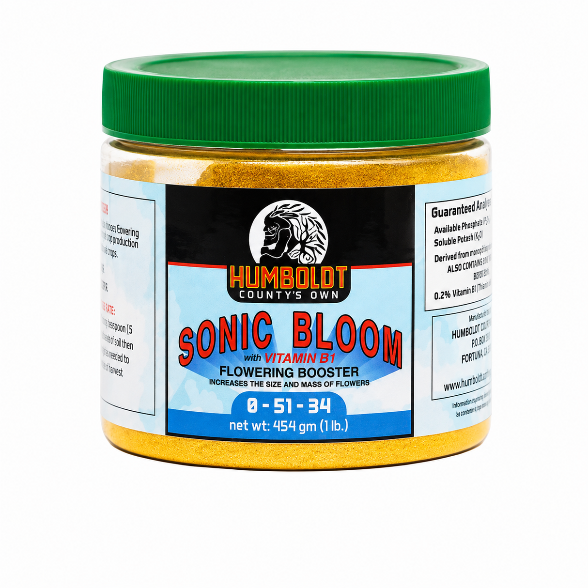 Humboldt County's Own Sonic Bloom 1 Pound