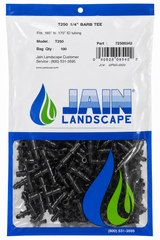 1/4" Barbed Tee (100pk)