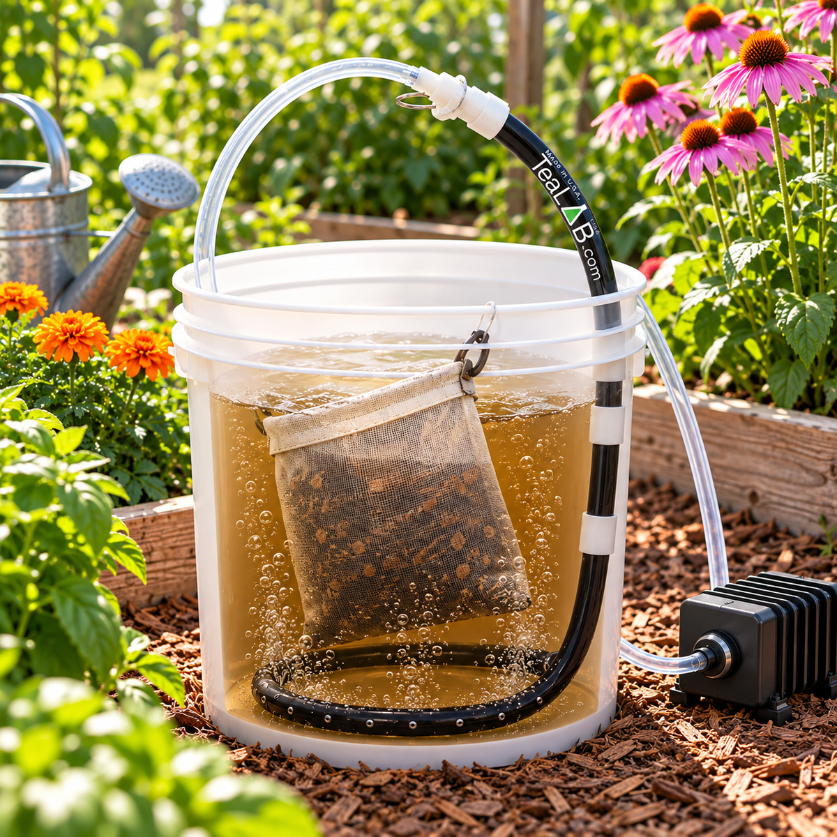 BubbleSnake Compost Tea Aerator by TeaLab - Small