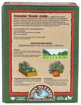 Down To Earth Granular Humic Acids - 5 lb