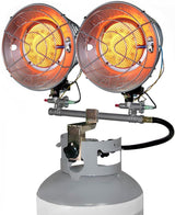 Propane Tank Top Heater Double 2-Burner 10K-30K BTU