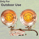 Propane Tank Top Heater Double 2-Burner 10K-30K BTU