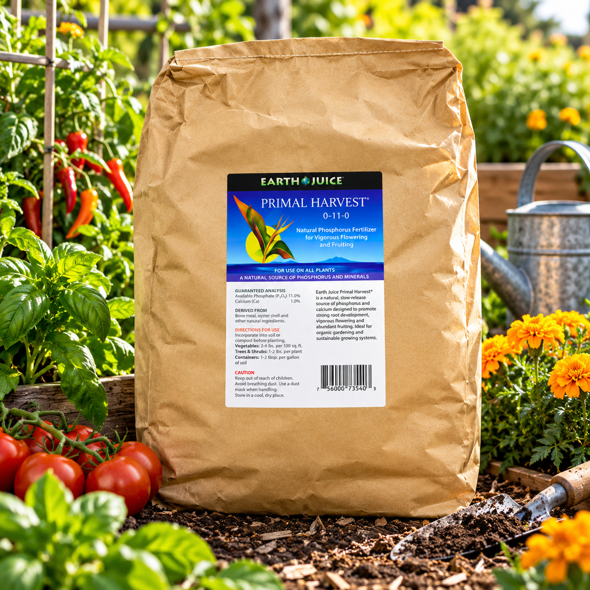 Earth Juice Primal Harvest (0-8-0) - 50 lb
