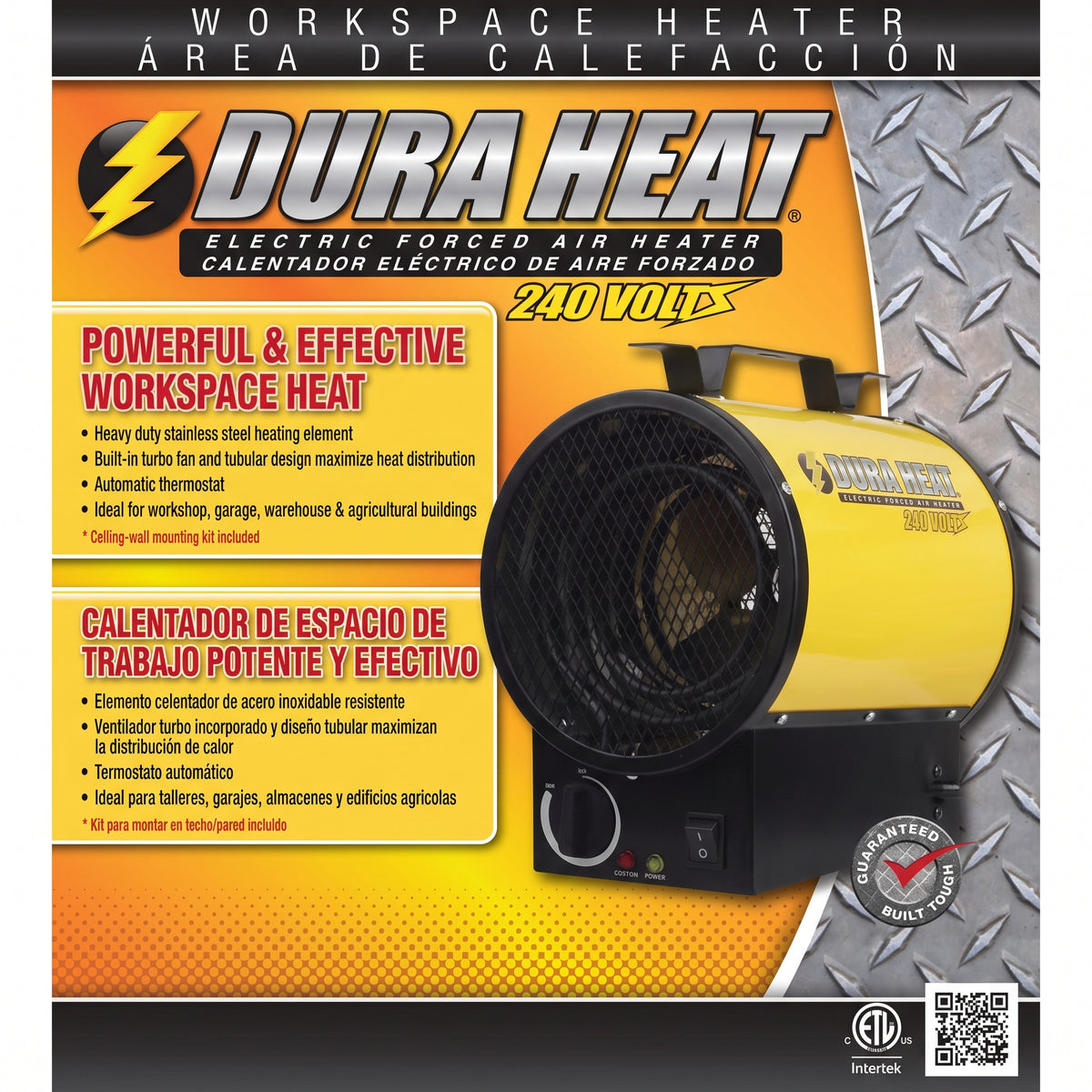 Dura Heat Portable Forced Air Heater 240V