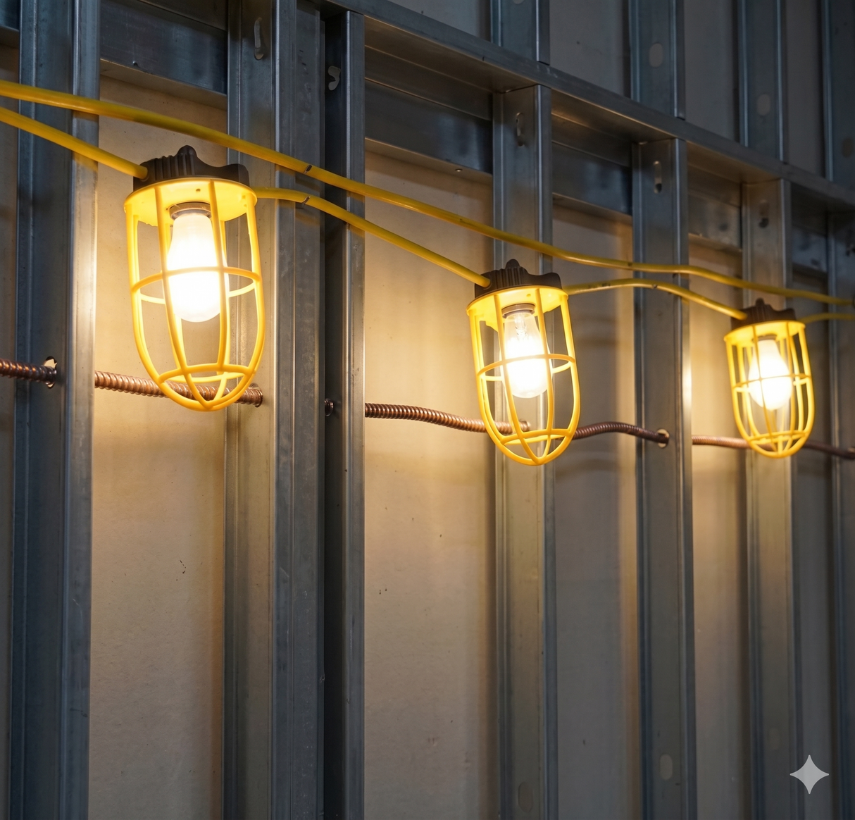 Southwire 100' Temporary String Light 12/3