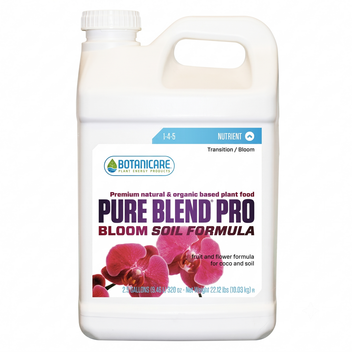 Botanicare Pure Blend Pro Bloom Soil 2.5 Gallon (1-4-5)