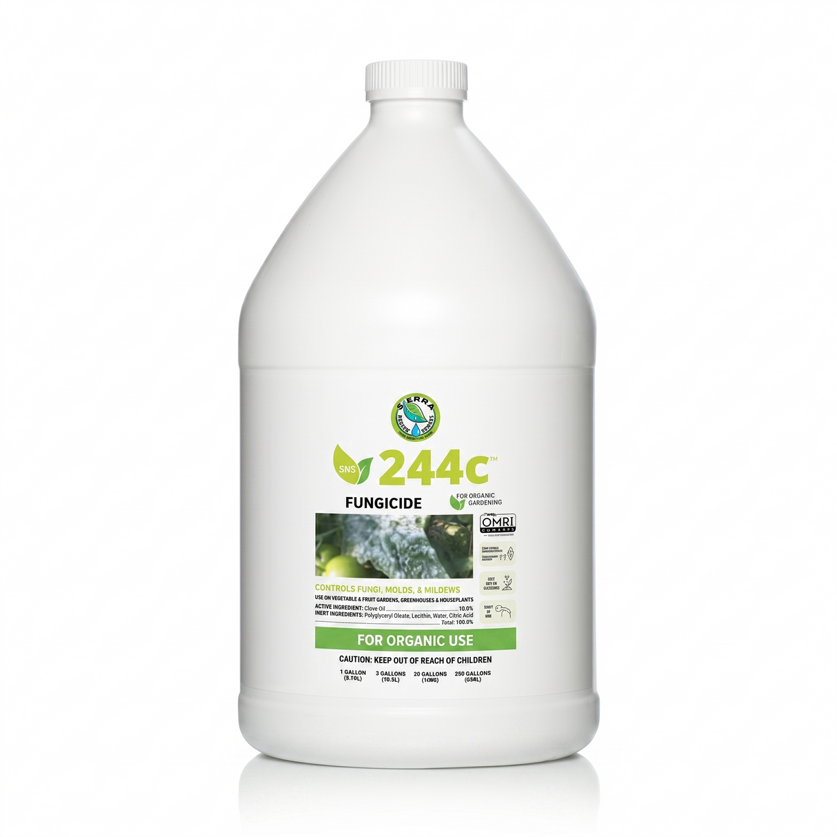 Sierra Natural Science 244C Fungicide Concentrate 1 Gallon