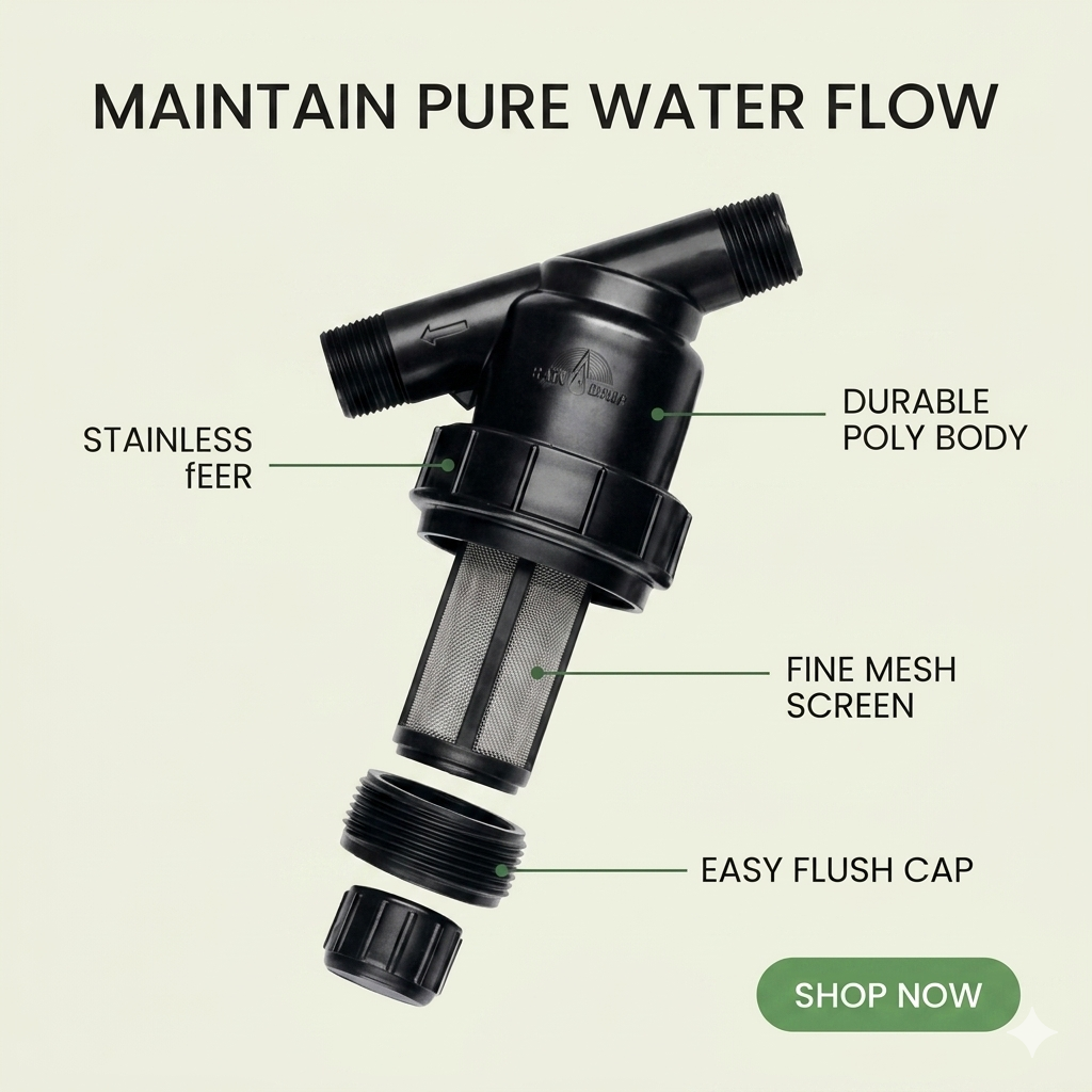 Raindrip 3/4" Y-Filter
